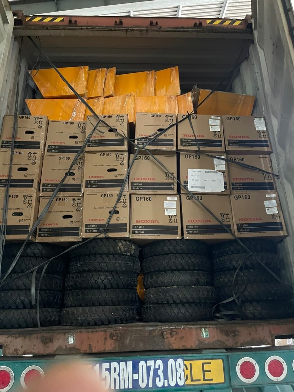 Concrete mixers + Honda GP160 engine batch