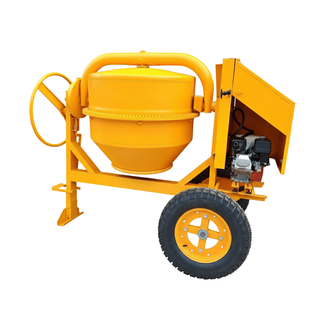 350L Concrete Mixer — 2 Wheels (Pneumatic 5.00-12) 2