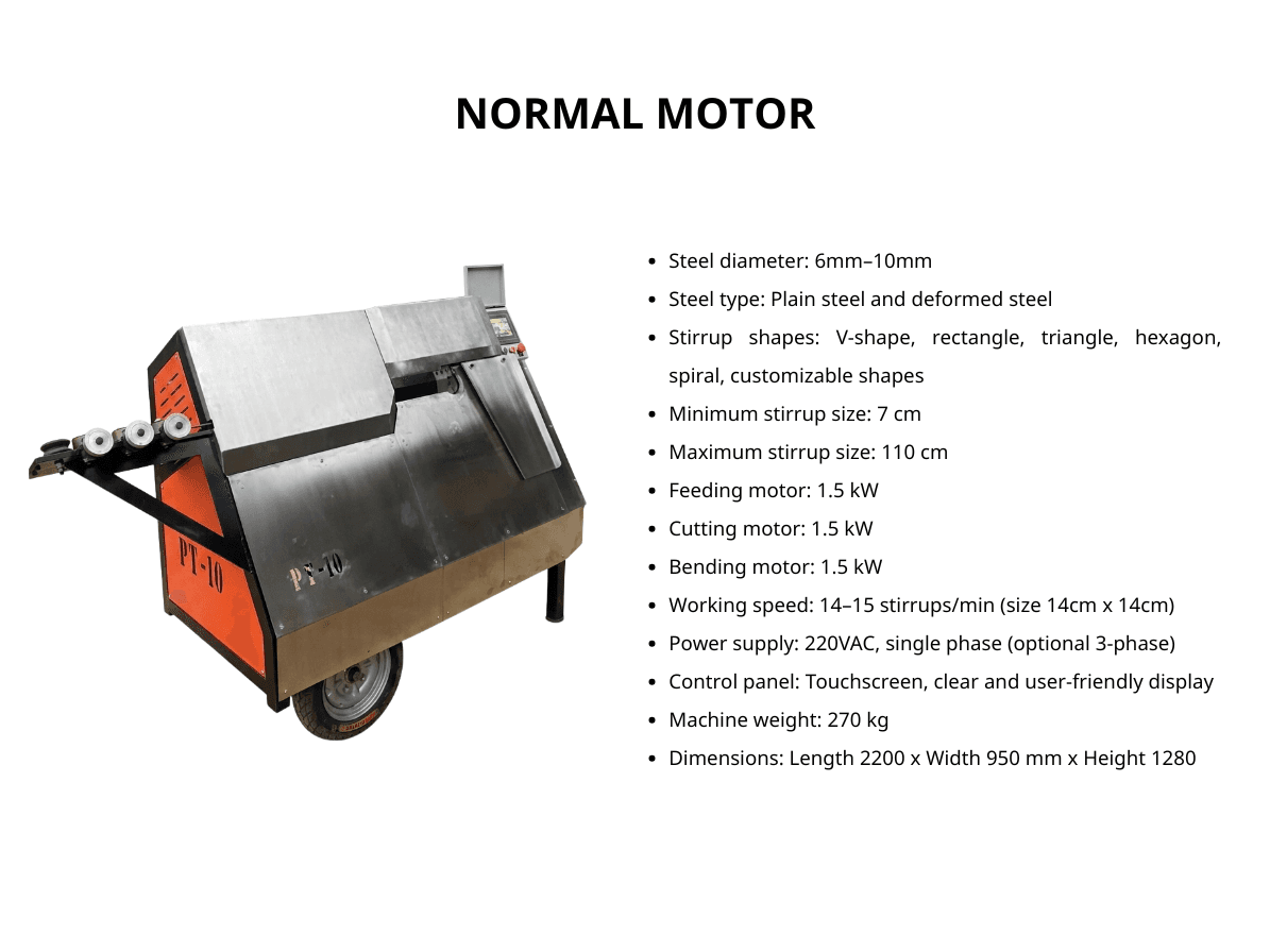Stirrup Bending Machine — Servo Motor 2