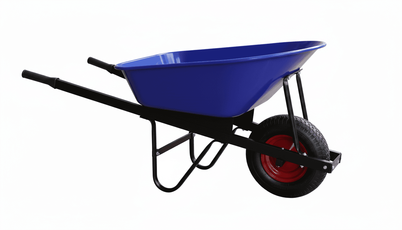 Wheelbarrow 120L — Big Pneumatic Tyre